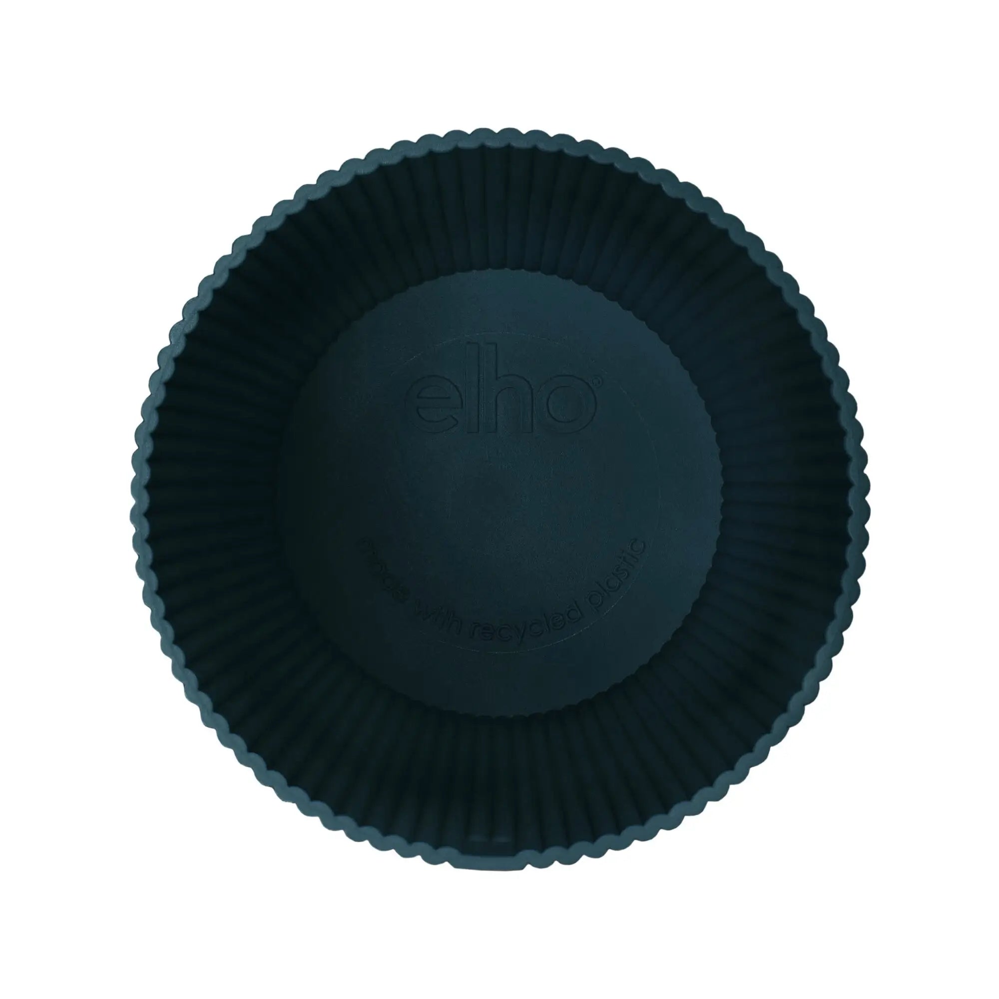 Kentia Palm ↕130cm - Ø25cm | Met ronde Elho Vibes Fold pot - Diepblauw