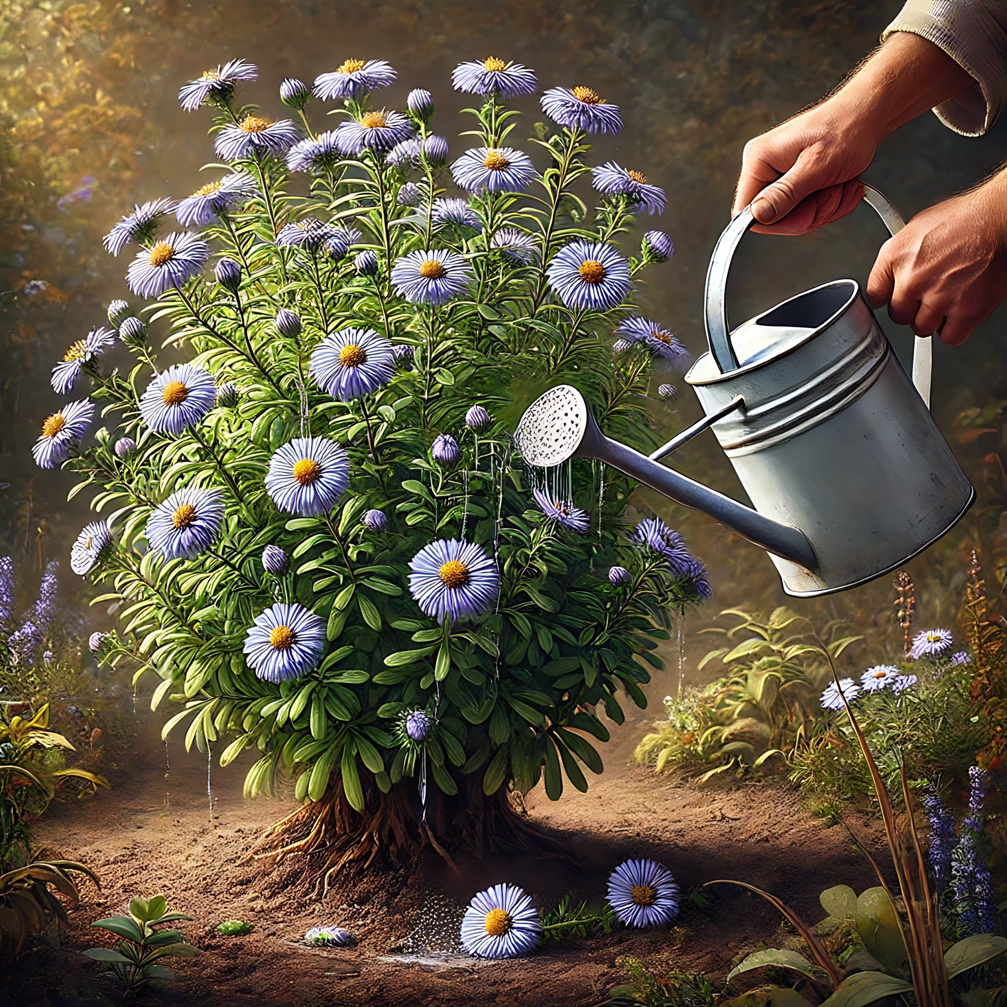 Aster ageratoides ‘Asran’ verzorging: alles wat je moet weten