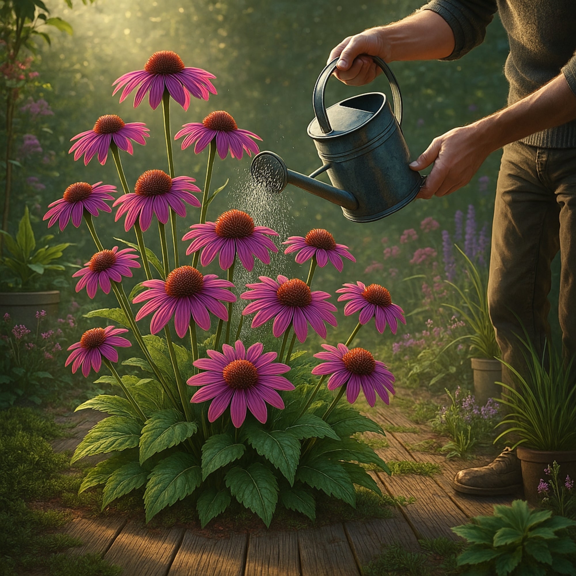 Echinacea purpurea 'Magnus' verzorging: alles wat je moet weten