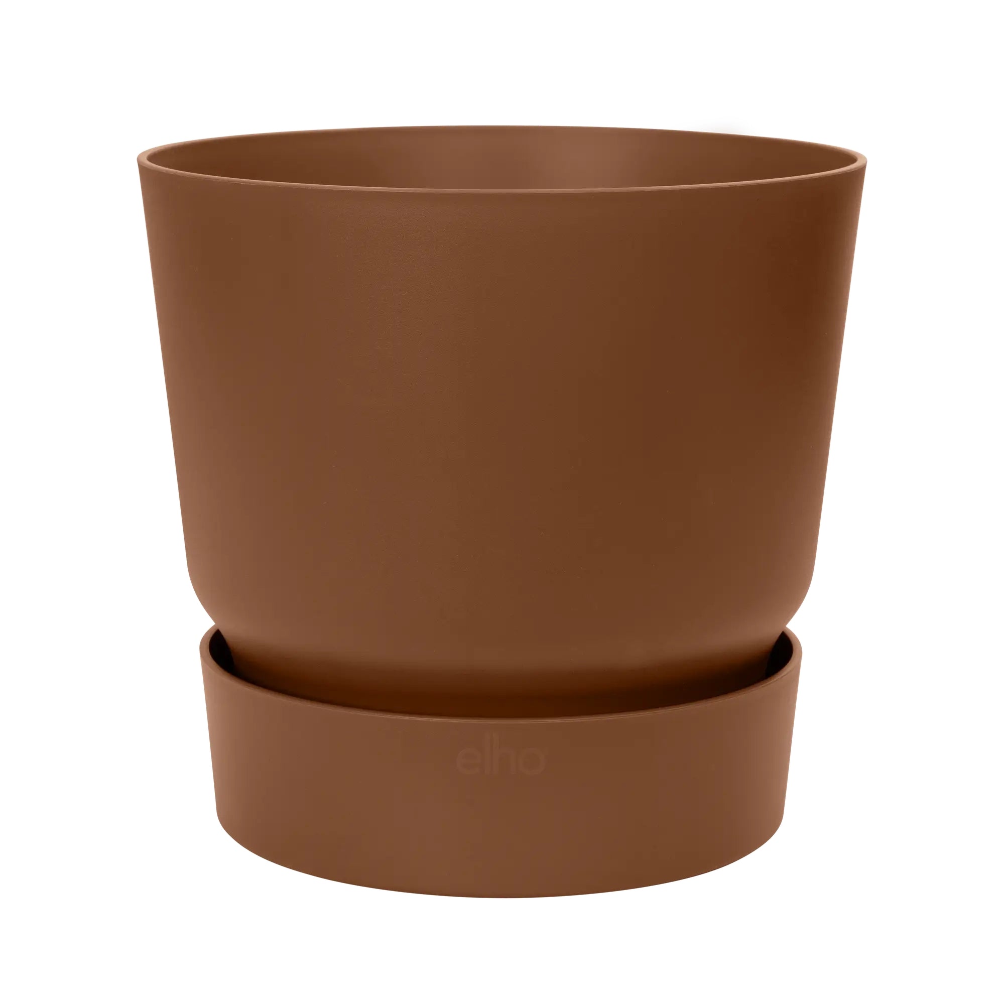 Kentia palm ↕160cm - Ø24cm | Met ronde Elho Greenville pot - Gemberbruin