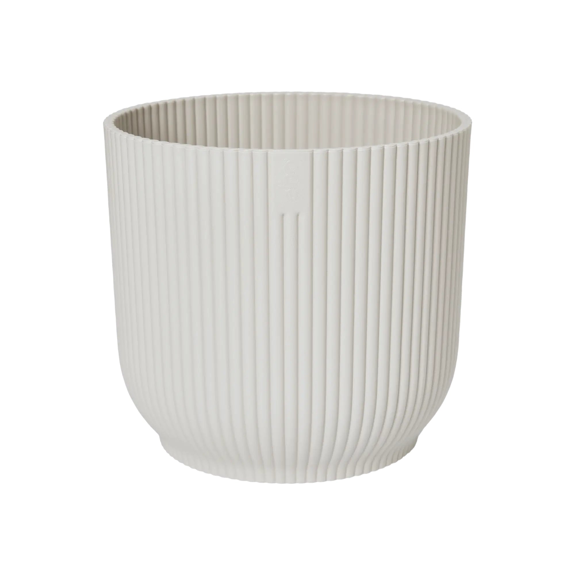 Kentia Palm ↕160cm - Ø30cm | Met ronde Elho Vibes Fold pot - Zijdewit