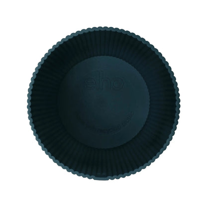 Kentia palm ↕160cm - Ø30cm | Met ronde Elho Vibes Fold pot - Diepblauw